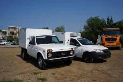 Изотермический фургон ВИС 2346 на базе НИВА (4*4)